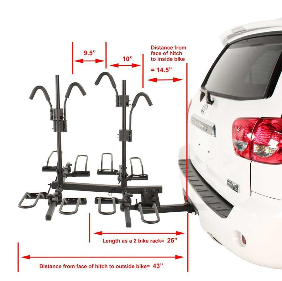 Hollywood racks electromatic e bike hitch rack