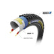 Michelin, WILD ENDURO REAR RACING LINE, Mountain Tire, 29''x2.40, Folding, Tubeless Ready, MAGI-X, Black
