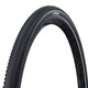 Schwalbe, G-One Comp Plus, Gravel Tire, 700x35C, Wire, Clincher, GreenCompound, PunctureGuard, Reflex, 50TPI, Black