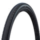 Schwalbe, G-One RS Perf, Gravel Tire, 700x35C, Folding, Clincher, Addix Green, RaceGuard, 67TPI, Black