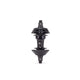 Eclat, Seismic CS, Hub, Rear, Right side drive, 36H, 110mm, BMX Cassette, Black