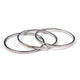 Wheels Manufacturing, Freewheel and cassette spacer, 1mm, Bag of 10