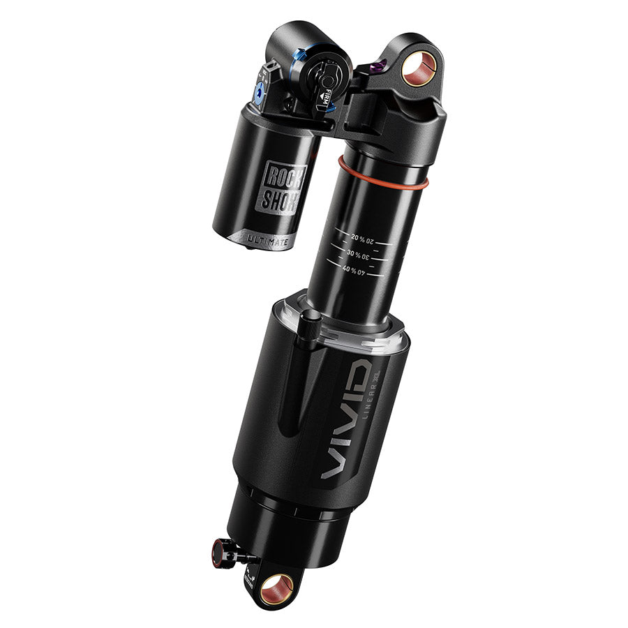RockShox, Vivid Ultimate D1, Rear shock, 230x65, Shaft Eyelet: Standard, Body Eyelet: Standard, 2 Tokens, Reb55/Comp34, lockout 45