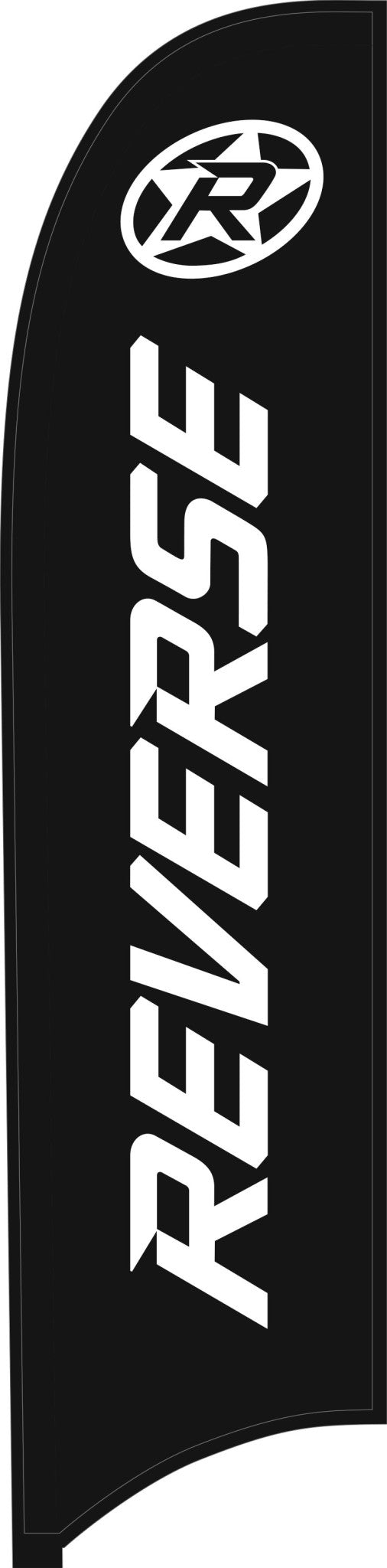 Beachflag XL Reverse Components (80x460 cm)