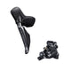 Shimano, Ultegra Di2 ST-R8170 / BR-R8170, Road Hydraulic Disc Brake, Rear, Flat mount, 140 or 160mm (not included), Black, IR8170DRRDSC170A