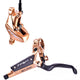 TRP, DH-R EVO, MTB Hydraulic Disc Brake, Right, Post mount, Disc: Not included, 320g, Silver