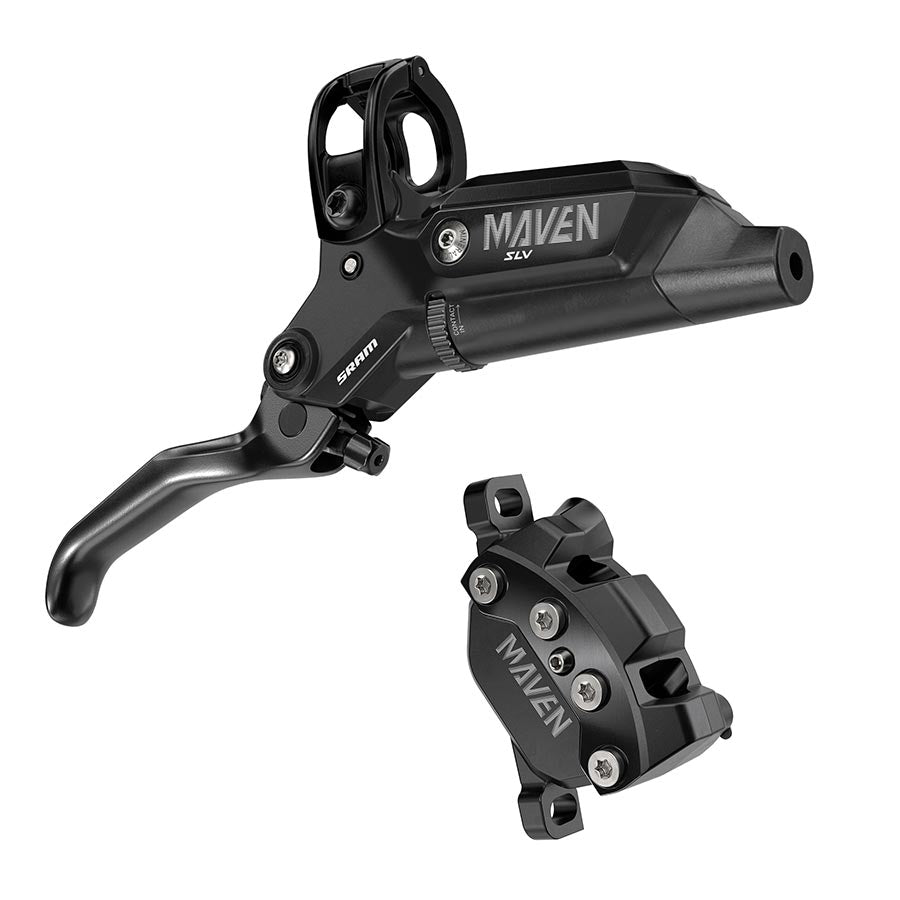 SRAM, Maven Silver, MTB Hydraulic Disc Brake, Rear, Post mount, Black
