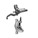 TRP, EVO PRO LTD 40 / 20, MTB Hydraulic Disc Brake, Left and Right, Post mount, Disc: Not included, Silver, Pair