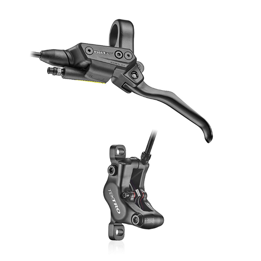 Tektro, HD-E5140, Road Hydraulic Disc Brake, Left, Post mount, 160 to 203mm (not included), Black