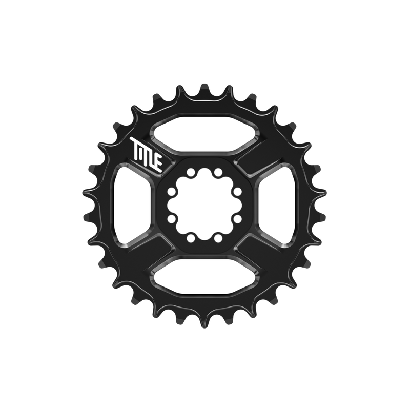 CR1 8-Bolt Chainring - 30T / Black / SRAM T-Type