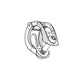 SRAM, MMX Brake Clamp - Ti, 11.5315.048.080