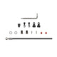 SRAM, Hose Kit - Silver Banjo, 2000mm, Black
