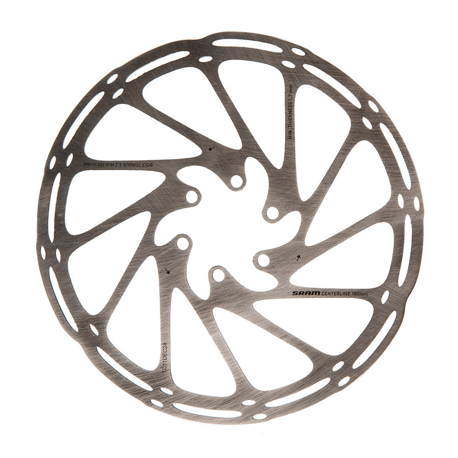 SRAM, Centerline A2 2.0mm, 180mm, ISO 6B