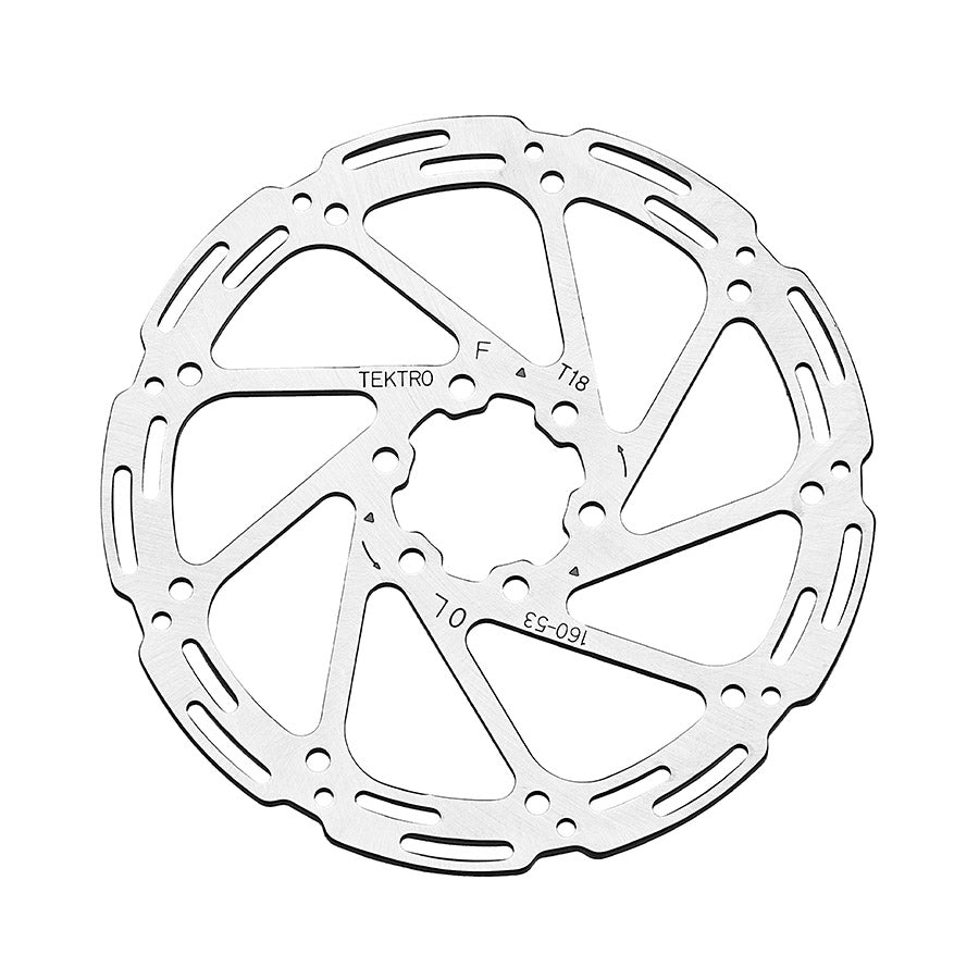 Tektro, TR-53, Rotor, 1.8mm, 4 piston, 160mm, ISO 6B