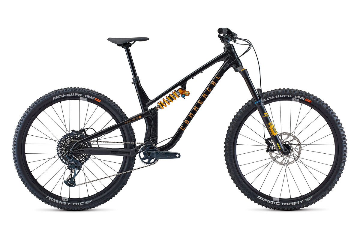 COMMENCAL META V5 OHLINS EDITION GLITTERY BLACK