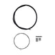 Shimano, MTB 1x Shift Cable Set, Stainless Steel, 2000mm, Black, Shimano/SRAM, Set