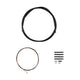 Shimano, MTB 1x Shift Cable Set, Stainless Steel, 2000mm, Black, Shimano/SRAM, Set