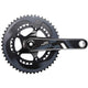 SRAM, Force22, Crankset, 11sp, 172.5mm, 39/53, BCD: 130, GXP, CL: 44.5mm, Black, 808g