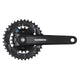 Shimano, FC-M315-2, Crankset, Speed: 7/8, BCD: Rivets, 22/36, Square, 170mm, Black, MTB