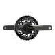 SRAM, Force D2 2x, Power Meter Crankset, Speed: 12, Spindle: 28.99mm, BCD: Direct Mount, 48/35, DUB, 172.5mm, Black, Road Disc