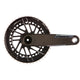 SRAM, Force 2x E1, Crankset, Speed: 12, Spindle: 28.99mm, BCD: Direct Mount SRAM 8 Bolt, 50/37, DUB, 160mm, Black, Road