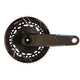 SRAM, Force 2x Powermeter E1, Power Meter Crankset, Speed: 12, Spindle: 28.99mm, BCD: Thread Mount, 50/37, DUB, 160mm, Black, Road