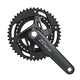 Shimano, CUES FC-U8000-2 32/46T, Crankset, Speed: 11, Spindle: 24mm, BCD: 96, 32/46, Hollowtech II, 170mm, Black, Boost, EFCU80002CX62X