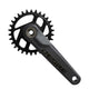 Shimano, Deore FC-M6200-1, Crankset, Speed: 12, Spindle: 24mm, BCD: Direct Mount Shimano, 30, Hollowtech II, 165mm, Black, Boost, EFCM6200AXA0