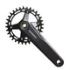 Shimano, FC-MT520-1, Crankset, Speed: 12, Spindle: 24mm, BCD: Direct Mount Shimano, 30, Hollowtech II, 165mm, Black, Boost, EFCMT520AXA0