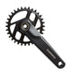 Shimano, FC-MT620-1, Crankset, Speed: 12, Spindle: 24mm, BCD: Direct Mount Shimano, 30, Hollowtech II, 165mm, Black, Boost, EFCMT620AXA0