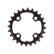 Truvativ, 24T, 9 sp, BCD 64mm, 4-Bolt, Inner Chainring, For MTB triple, Aluminum, Black, 11.6215.093.000