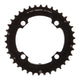 SRAM, 36T, 10 sp, BCD 104mm, 4-Bolt, Pour bashguard, Middle Chainring, For NO-PIN, Aluminum, Black, 11.6215.188.410