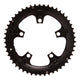 FSA, 50T, 10/11sp., BCD: 110mm, 5 Bolts, Super Road, Outer Chainring, For Double, Aluminum, Black, 371-0250A