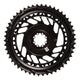 SRAM, Red AXS 2x, Chainring, Teeth: 33/46, Speed: 12, BCD: Direct Mount, Pair, Aluminum, Grey