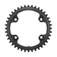 Shimano, GRX FC-RX600 1x11, Chainring, Teeth: 40, Speed: 11, BCD: 110, Bolts: 4, Single, Aluminum, Black