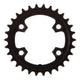 Shimano, GRX FC-RX600 2x10 / 2x11, Chainring, Teeth: 30, Speed: 10/11, BCD: 80, Bolts: 4, Inner, Aluminum, Black