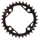 SRAM, T-Type Light eMTB, Chainring, Teeth: 32, Speed: 12, BCD: 104, Bolts: 4, Aluminum, Black