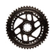 SRAM, Rival E1 2x Direct Mount, Chainring, Teeth: 46/33, Speed: 12, BCD: Direct Mount SRAM 8 Bolt, Black