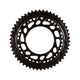 SRAM, Force E1 2x Thread Mount, Chainring, Teeth: 46/33, Speed: 12, BCD: Thread Mount, Black