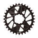 Wheels Manufacturing, 3-Bolt Hyperglide+, Chainring, Teeth: 30, Speed: 12, BCD: Direct Mount SRAM 3 Bolt, Aluminum, Black
