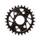 Wheels Manufacturing, Shimano DM T-Type Outboard, Chainring, Teeth: 28, Speed: 12, BCD: Direct Mount Shimano, Single, 7075 Aluminum, Black