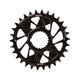 Wheels Manufacturing, Shimano DM T-Type Outboard, Chainring, Teeth: 28, Speed: 12, BCD: Direct Mount Shimano, Single, 7075 Aluminum, Black