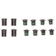 Truvativ, Steel Chain Ring Bolt Kit, Chainring Hardware, Kit, Black, Kit