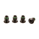 SRAM, 94/107 BCD Steel Chainring Bolt Kit, Chainring Hardware, M8X4.75X8.75, Black