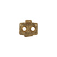 TIME, ATAC, Cleats, Compatibility: ATAC, Float: 13°/17°, Gold, Pair