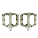 Renthal, Revo-F, Platform Pedals, Body: Aluminum, Spindle: Cr-Mo, 9/16'', Black