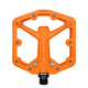 crankbrothers, STAMP 1, Platform Pedals, Body: Composite, Spindle: Cr-Mo, 9/16'', Black, Pair, Large
