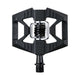 crankbrothers, DOUBLESHOT 1, Pedals, Body: Composite, Spindle: Cr-Mo, 9/16'', Black, Pair