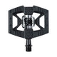 crankbrothers, DOUBLESHOT 1, Pedals, Body: Composite, Spindle: Cr-Mo, 9/16'', Black, Pair