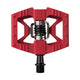 crankbrothers, DOUBLESHOT 1, Pedals, Body: Composite, Spindle: Cr-Mo, 9/16'', Black, Pair